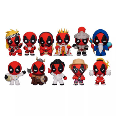 Bolsa sorpresa figura Deadpool Marvel 5cm surtido